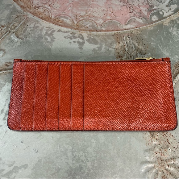 Coach Colorblock Multifunctional Wallet F25967 Blush/Terracotta $275 - Picture 12 of 15